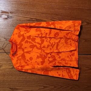 Undrr Armor,  Youth Extra Large, Orange Camo